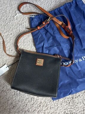 Dooney & Bourke Black Leather Crossbody
